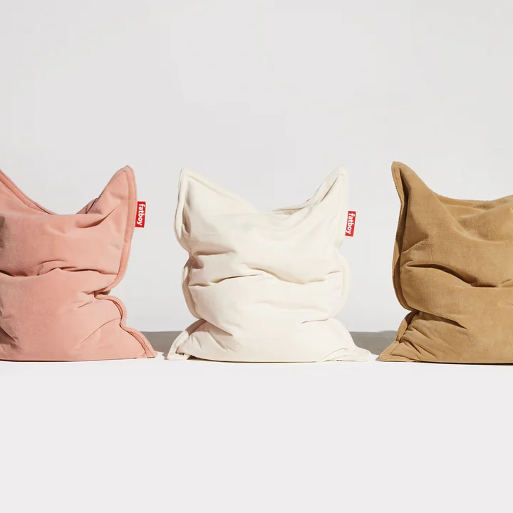 Fatboy - Original Slim Teddy beanbag, off-white