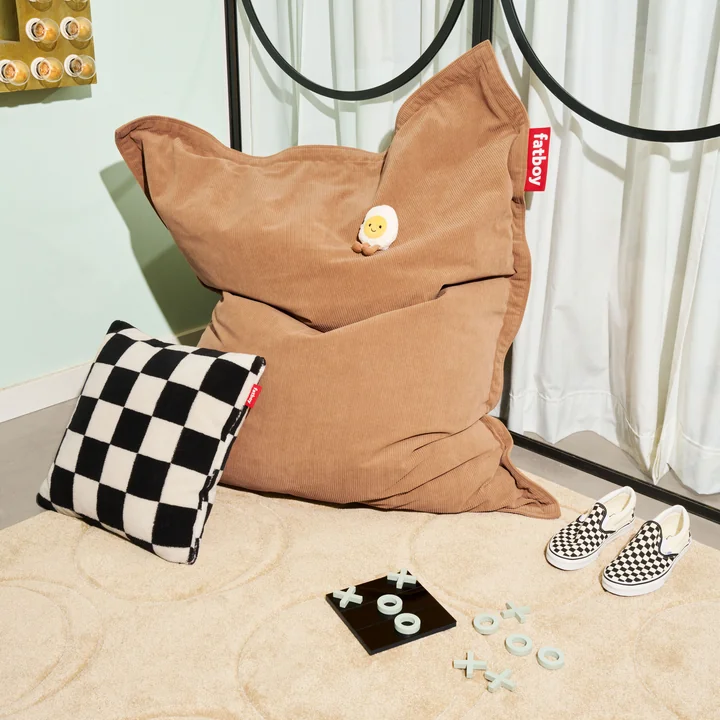 Fatboy - Recycled Original Slim Cord beanbag, teddybear