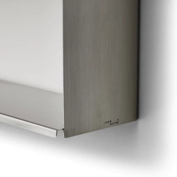 Form & Refine - Taper Wall shelf, 25 x 70 cm, stainless steel