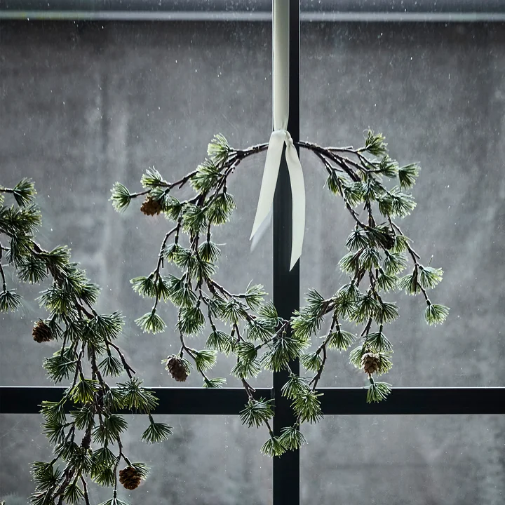 House Doctor - Torch Wreath, Ø 30 cm, green