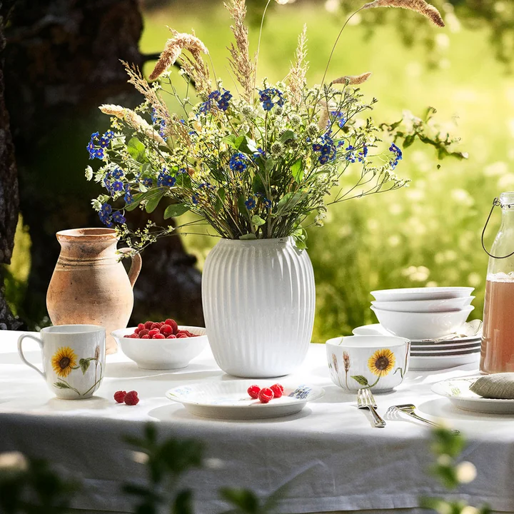 Hammershøi Summer, mug, 33 cl, sunflower by Kähler Design