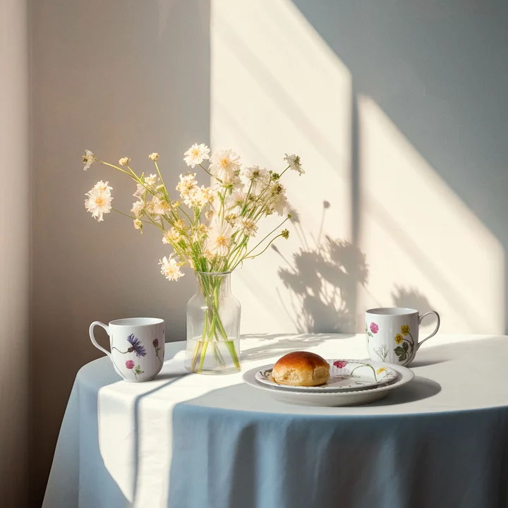 Hammershøi Summer, mug, wild flowers by Kähler Design