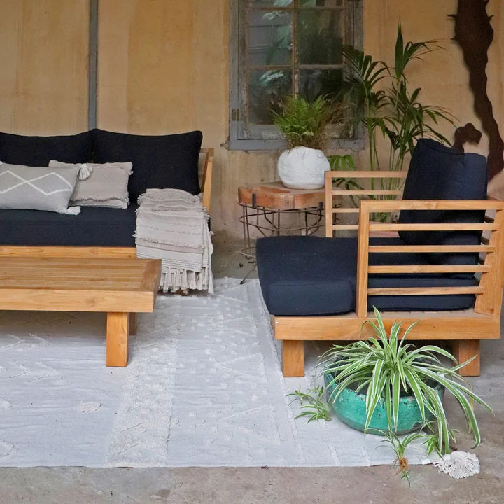 Lorena Canals - Tribu rug, 200 cm x 300 cm, natural