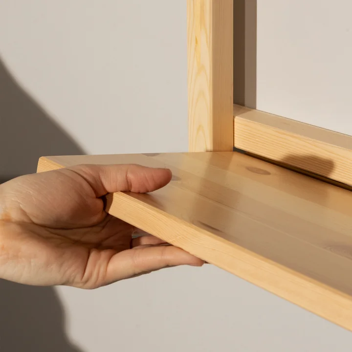 Karup Design - Groove Wall shelf, natural pine