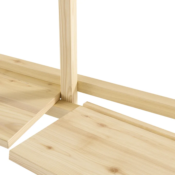 Karup Design - Groove Wall shelf, natural pine