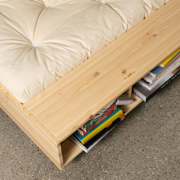 Karup Design - Merge Bed, 140 x 200 cm, natural pine