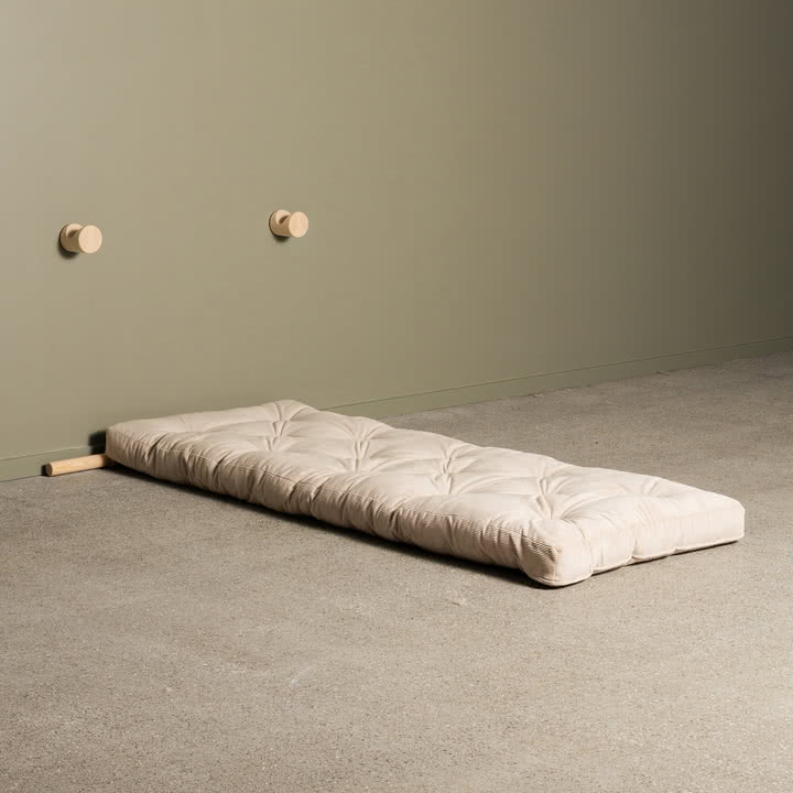 Karup Design - Hooked 75 Sofa bed incl. Bravo mattress 75 x 200 cm, ivory