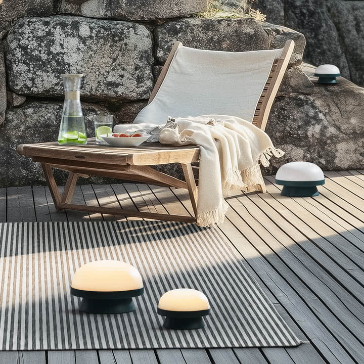 Rosendahl - Soft Spot Solar rechargeable dots, forest green
