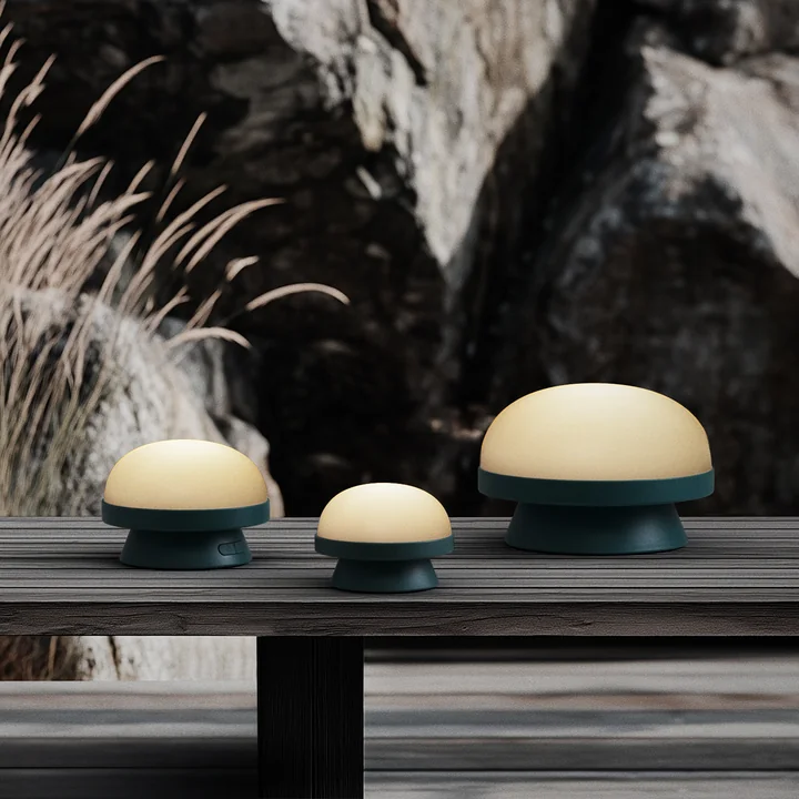 Rosendahl - Soft Spot Solar rechargeable dots, forest green