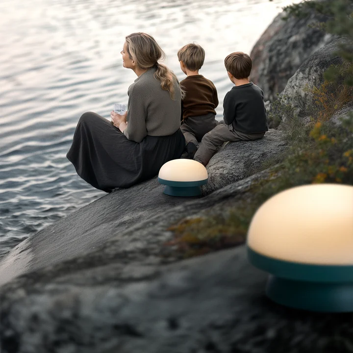 Rosendahl - Soft Spot Solar rechargeable dots, forest green