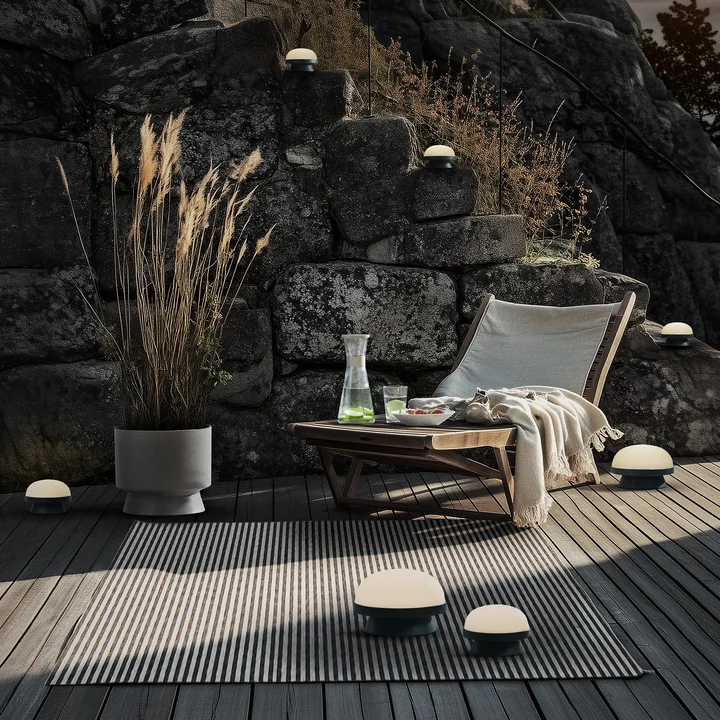 Rosendahl - Soft Spot Solar rechargeable dots, forest green