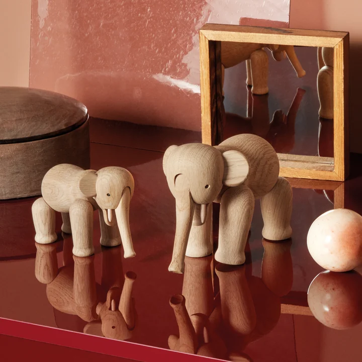 Kay Bojesen - Wooden elephants, oak