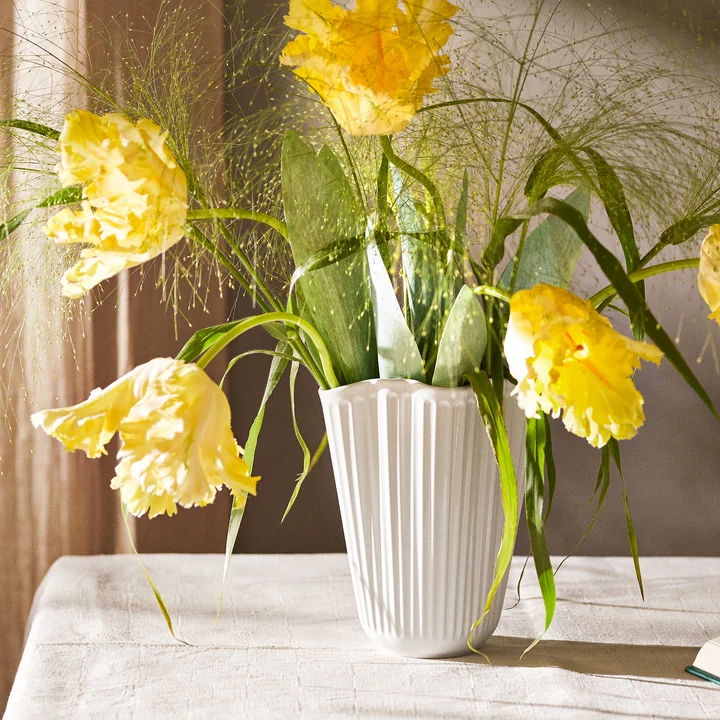 Kähler Design - Hammershøi Unfold vase, H 20.5 cm, white