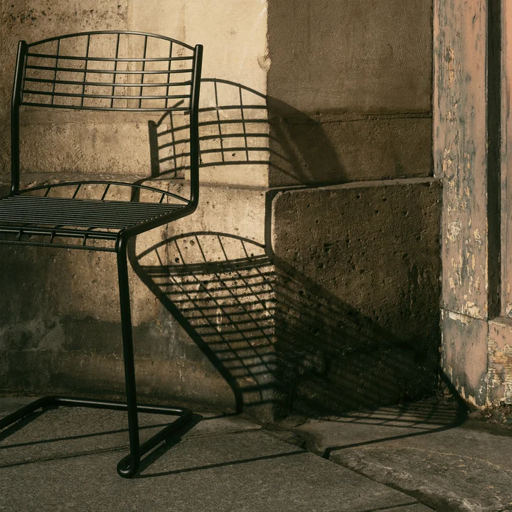 Grythyttan - High Tech garden chair, black