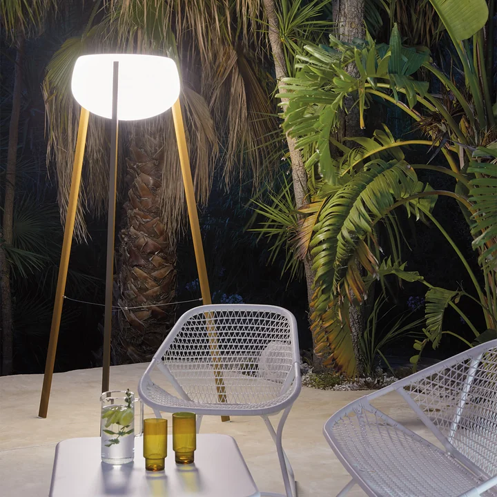 Fermob - Yunos LED solar light, gingerbread