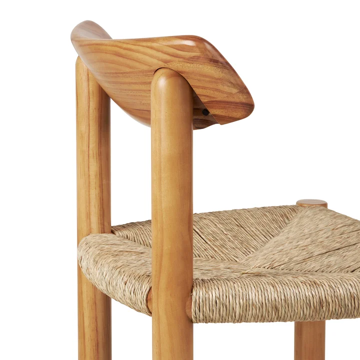 Gubi - Daumiller chair, golden pine / natural
