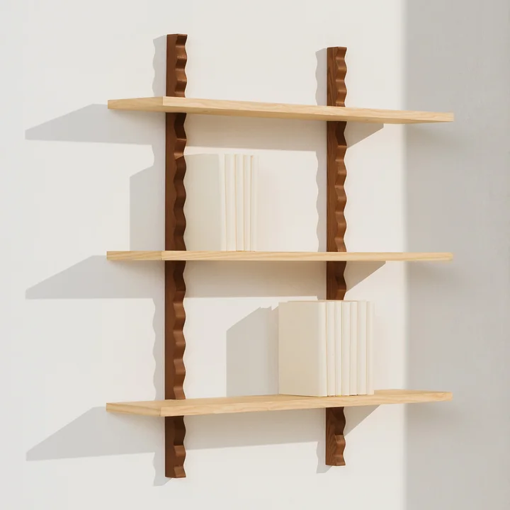 Nobodinoz x Heju - Wall shelf 90 x 102 cm, natural ash