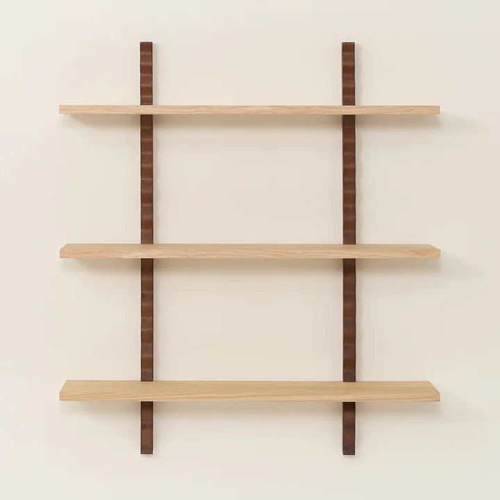 Nobodinoz x Heju - Wall shelf 90 x 102 cm, natural ash