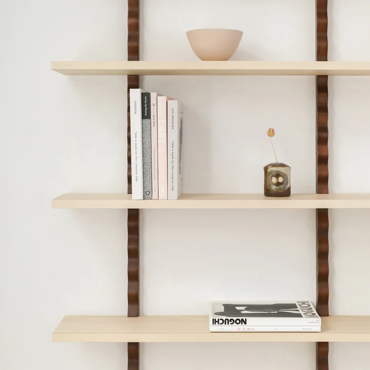 Nobodinoz x Heju - Wall shelf 90 x 102 cm, natural ash