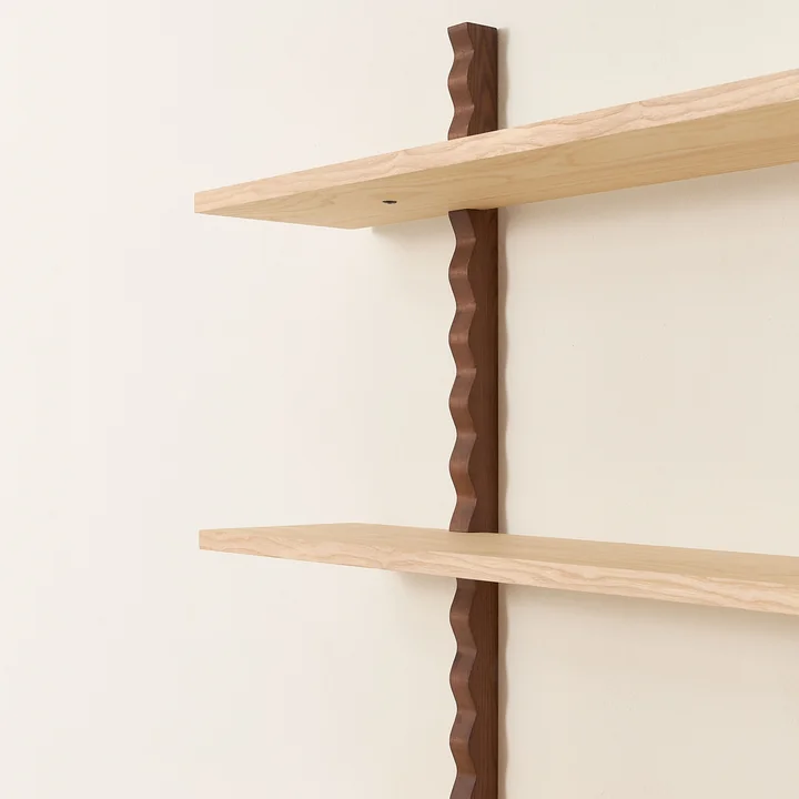 Nobodinoz x Heju - Wall shelf 90 x 102 cm, natural ash