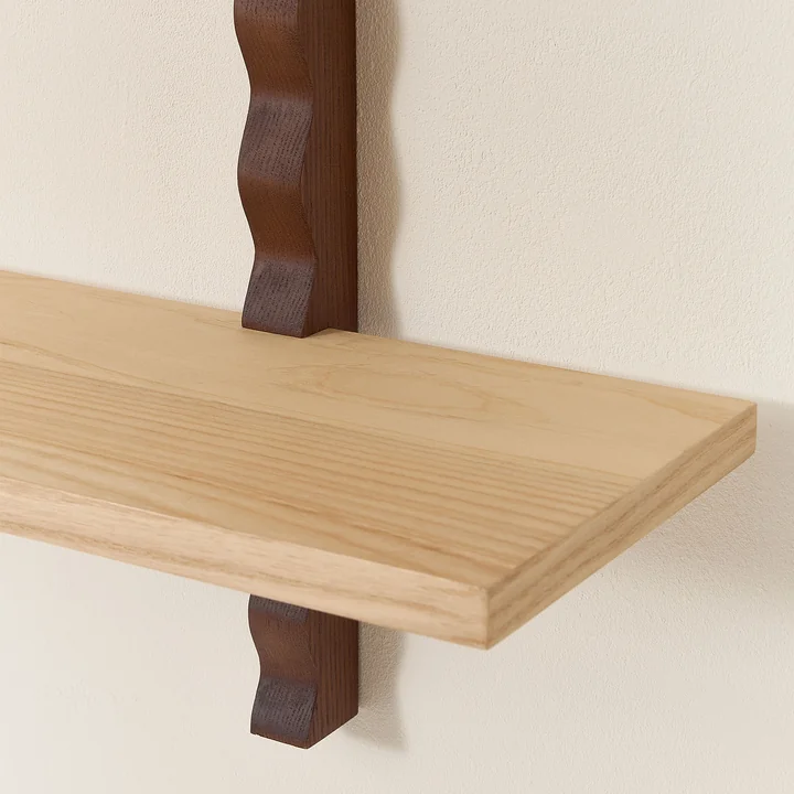 Nobodinoz x Heju - Wall shelf 90 x 102 cm, natural ash