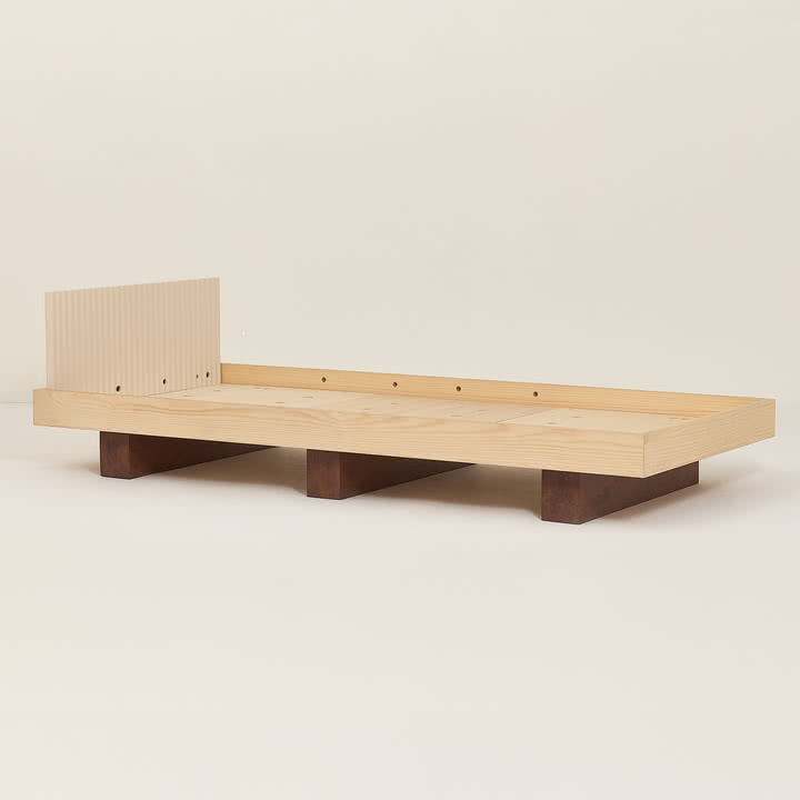 Nobodinoz x Heju - Day bed & Junior bed 76 x 166 cm, natural ash