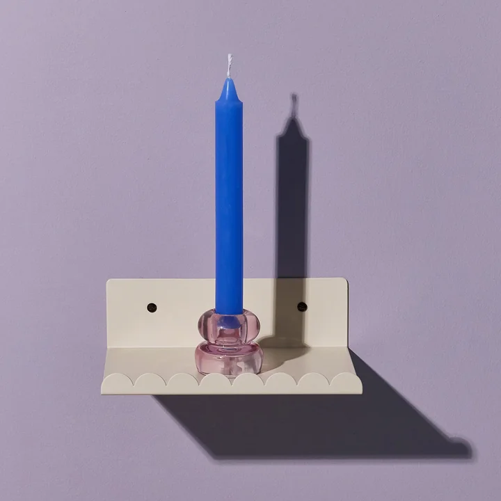 Nobodinoz - Vibes Wall shelf, small, ivory