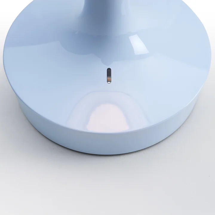 Flos - Bon jour Unplugged Rechargeable table lamp, Color Tune, faded blue