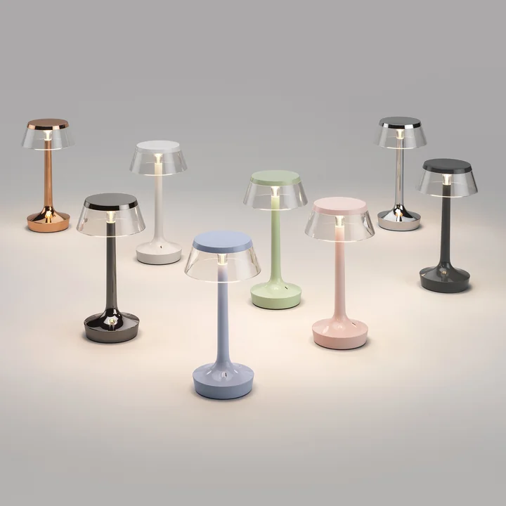 Flos - Bon jour Unplugged Rechargeable table lamp, Color Tune, group