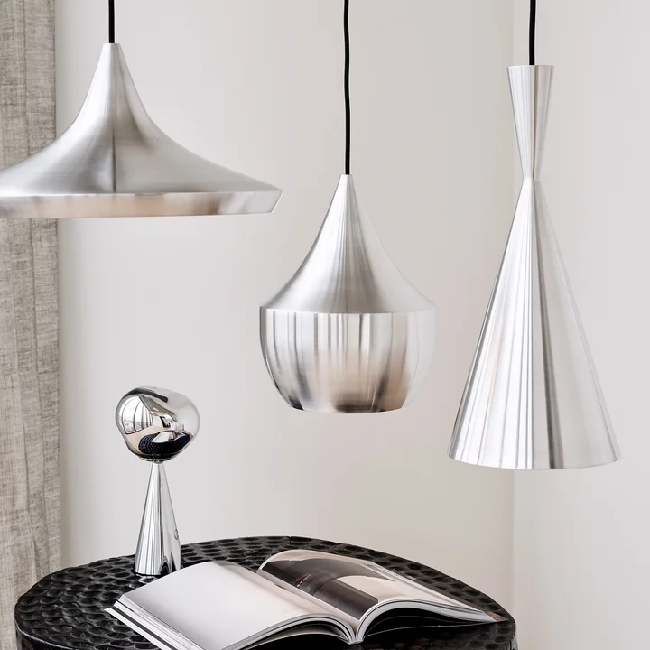 Tom Dixon - Beat Fat Unbeaten LED pendant light, aluminum