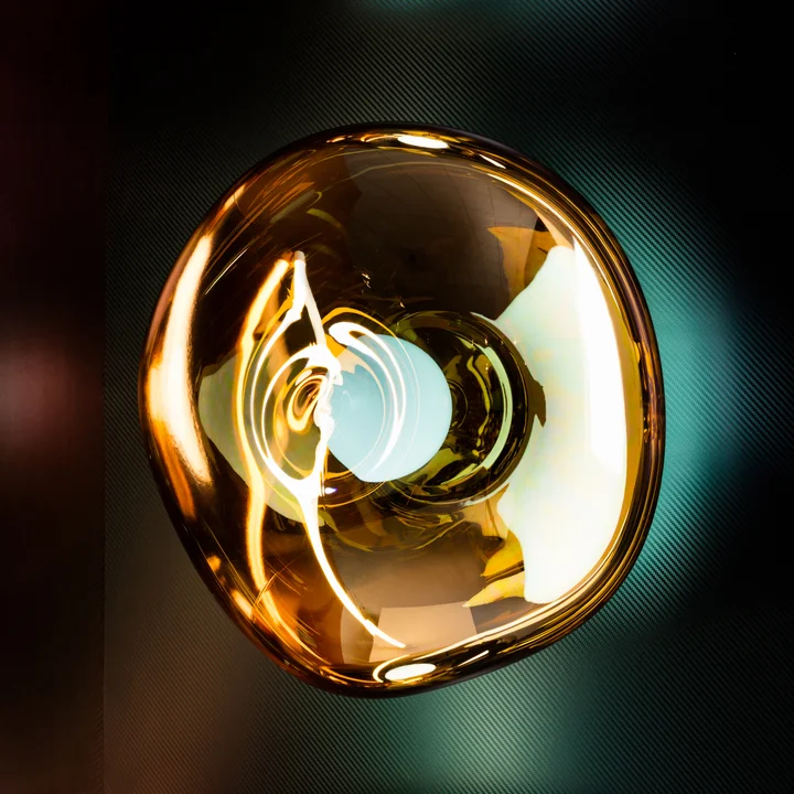 Tom Dixon - Melt LED wall light / ceiling light, mini, 30 x 25 cm, gold