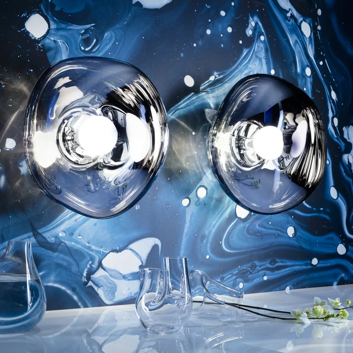 Tom Dixon - Melt LED wall light / ceiling light, 50 x 28 cm, smoke