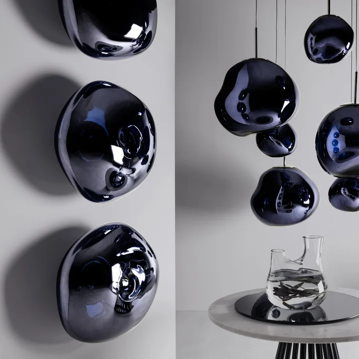 Tom Dixon - Melt LED wall light / ceiling light, 50 x 28 cm, smoke