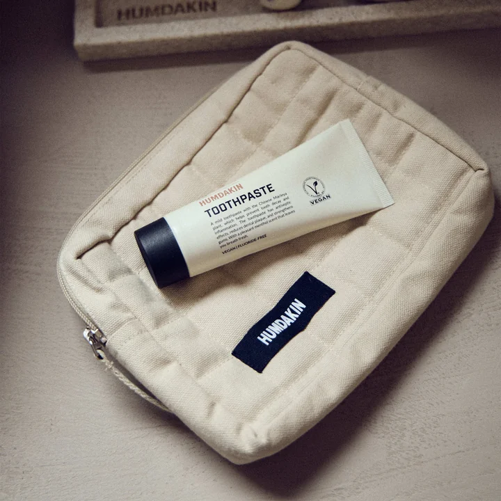 Humdakin - Cosmetic bag, light stone