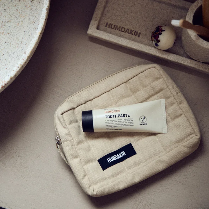 Humdakin - Cosmetic bag, light stone