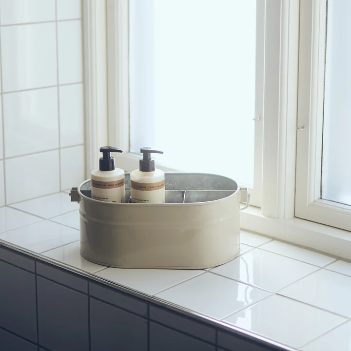 Humdakin - Utensils container, 30 x 19 x 13 cm, beige