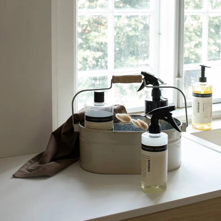 Humdakin - Utensils container, 30 x 19 x 13 cm, beige