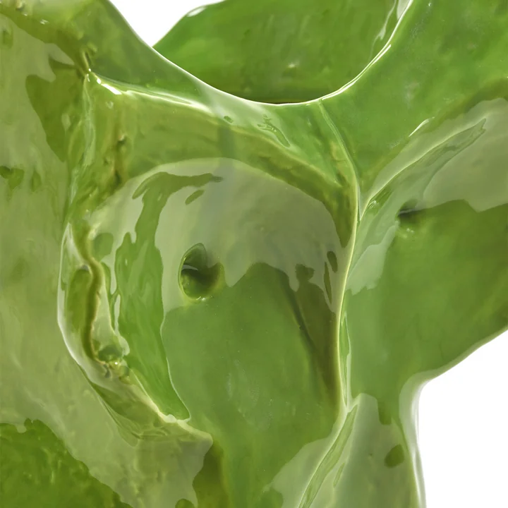 Serax - After Midnight Vase Owl L, green