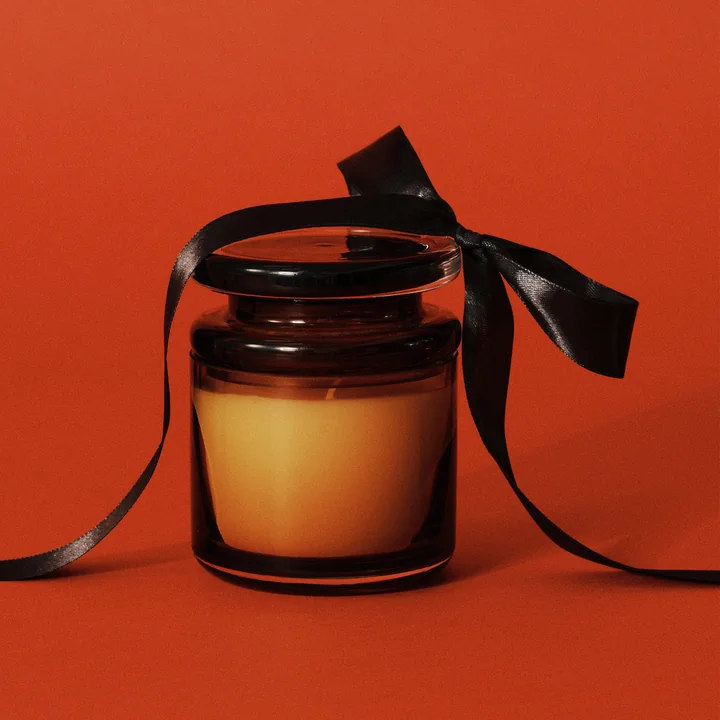 Serax - Mystique S scented candle with lid, amber