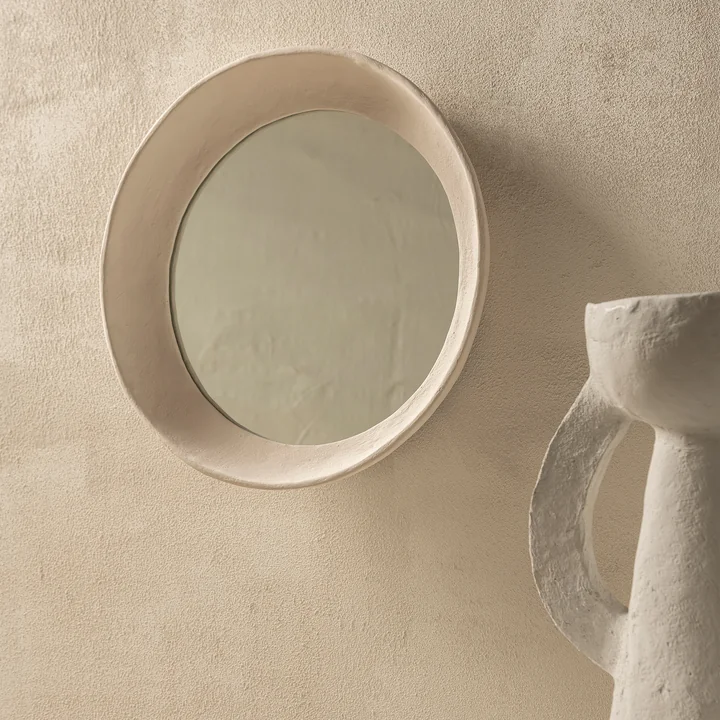 Serax - Earth mirror, white