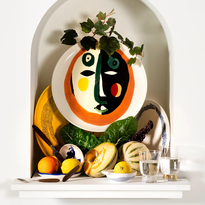 Serax - Feast Face N°1 serving platter, mix