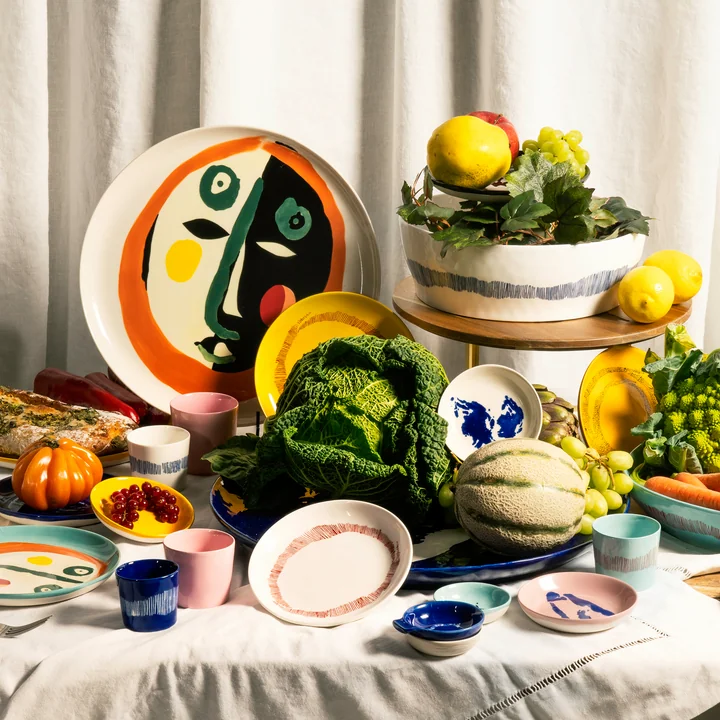 Serax - Feast Face N°1 serving platter, mix
