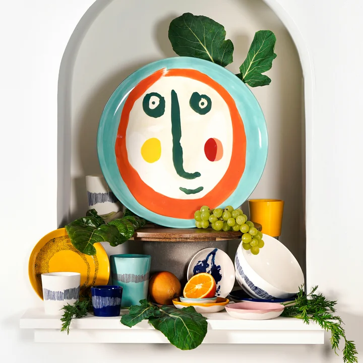Serax - Feast Face N°2 serving platter, mix