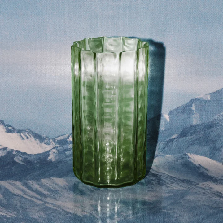 Serax - Waves N°1 vase, green