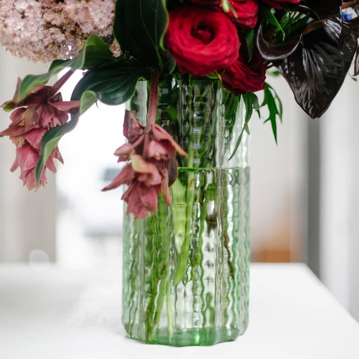 Serax - Waves N°2 vase, green