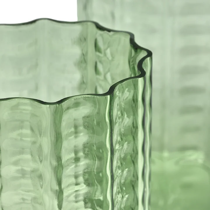 Serax - Waves N°2 vase, green