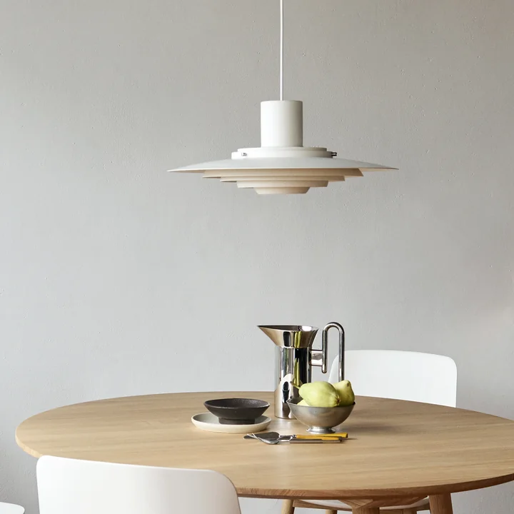 & Tradition - P376 pendant light, KF1 / matt white