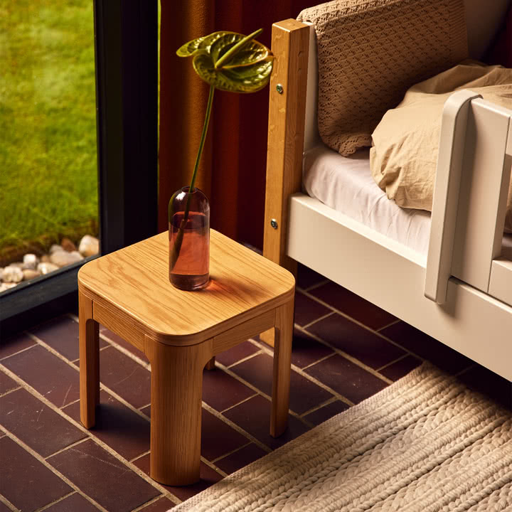 Flexa - Nova stool, 30 x 30 cm, oak