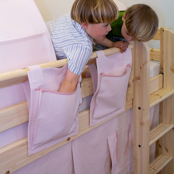 Flexa - Dawn bed bags, mauve morn