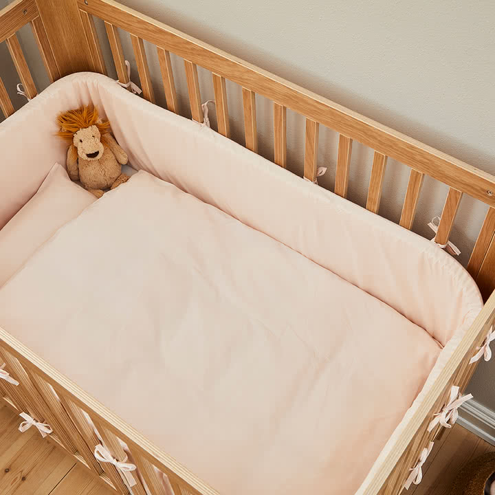 Flexa - Dawn bed surround, H 30 cm x L 372 cm, mauve morn